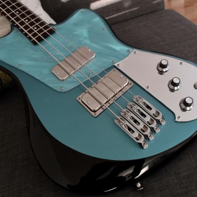 Gildaxe Custom Retro-Inspired Bass - 2018 - Pelham blue/tobacco for sale