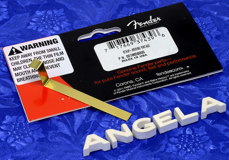 【専用】ソルト様⑲ Genuine Fender USA Vintage Jazz Bass Solid Brass Bridge