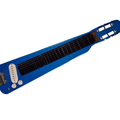 Galveston 6-string Electric Lap Steel Guitar - Blue Gloss | Reverb