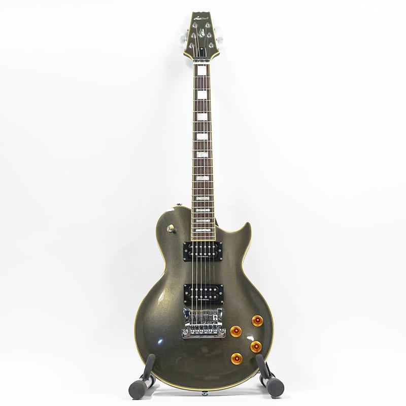 Aria Pro II PE-DLX Electric Guitar with Gigbag - Gray