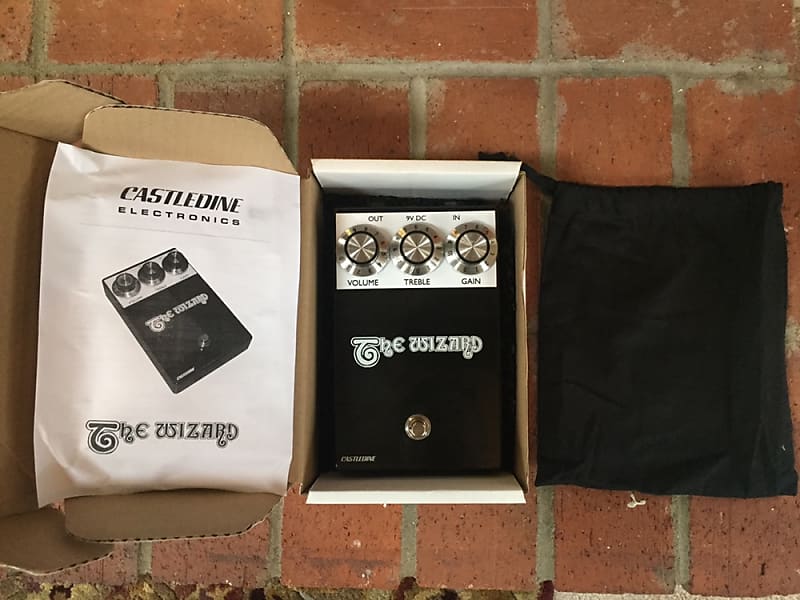 Castledine The Wizard Fuzz/Distortion Pedal (Black Sabbath