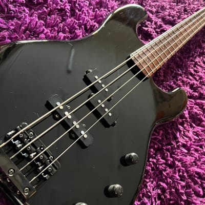 1980s Tokai Hard Puncher PJ-55 Precision Bass 1980s Blackout Black image 4