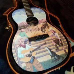 Martin Cowboy III 2002 limited production mural image 2