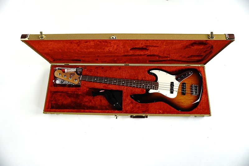Fender Mexican Jazz Bass with Case - Sunburst