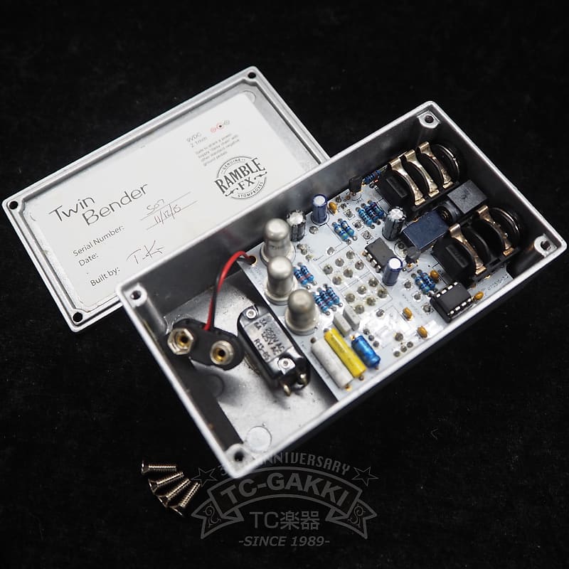 Ramble FX Twin Bender V3 Fuzz 最終モデル Ramble FX unProfessional Twin Bender Fuzz - Review, Tutorial