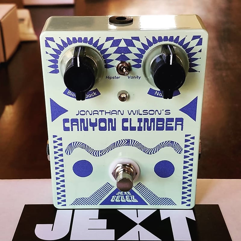 Jext Telez Jonathan Wilson's Canyon Climber 2 2019 Green Fuzz Pedal  (Shin-Ei Companion w/ Boost)