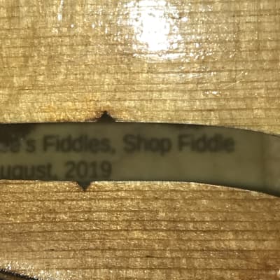 Joe’s Fiddles 4/4 Shop Fiddle 2019 Maple image 7