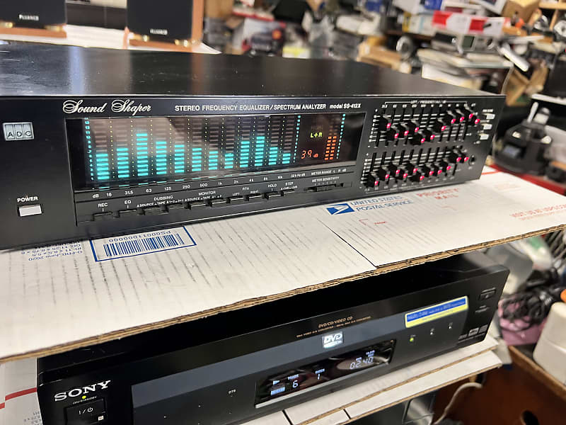 ADC SS-412X 　イコライザー　美品 1985 - ADC SS-412X Audiophile Stereo Frequency Equalizer