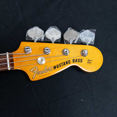 Fender Vintera II Mustang Bass Competition Orange  (7761-8M) image 10