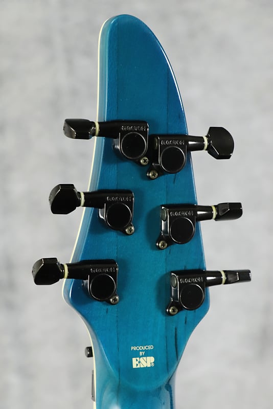 Edwards E-HR-98QM See Through Blue (12/04) | Reverb