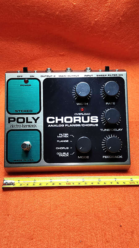 ブランド通販 Chorus Poly Stereo Electro-Harmonix Reissue Reverb | ギター
