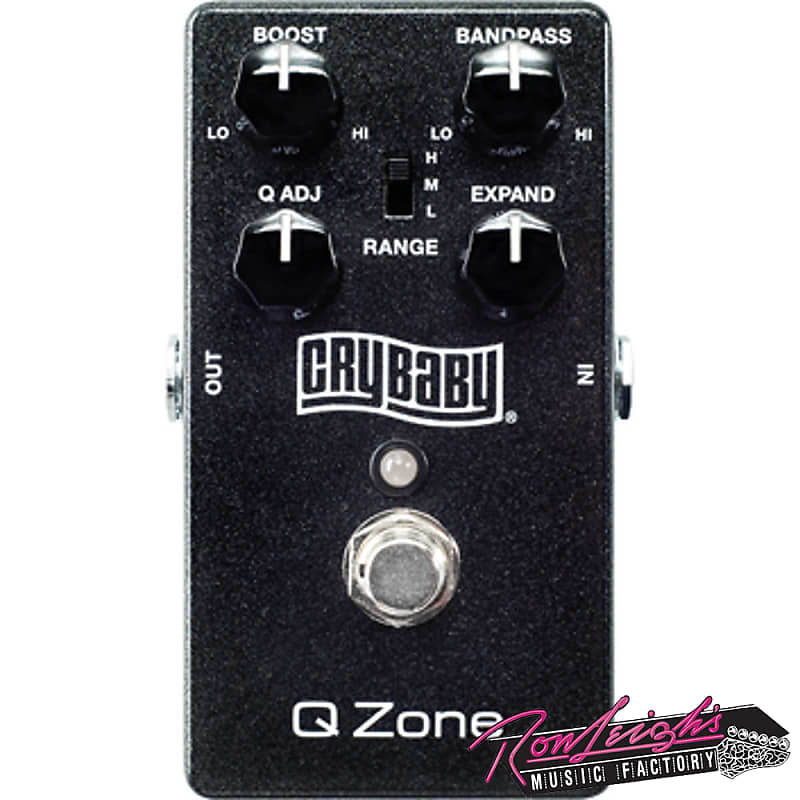 Jim Dunlop CSP030 Q Zone Crybaby Fixed Wah Electric Guitar Effect