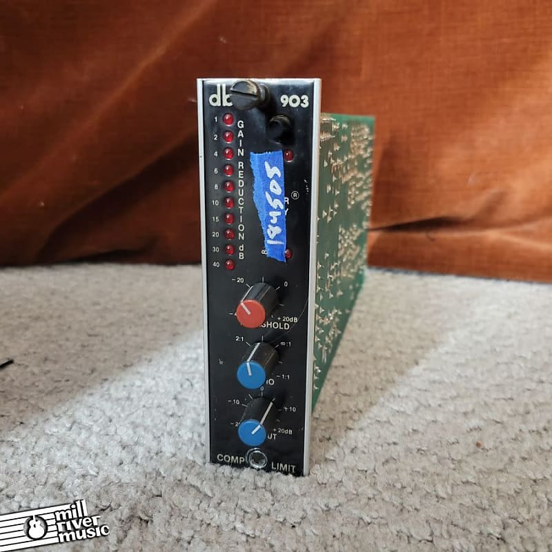DBX 903 Over Easy Compressor/Limiter Effects Module Used