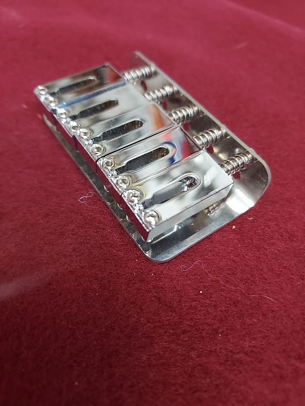 Jerman Five String Electric Mandolin Hard Tail Bridge Chrome Reverb