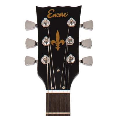 Encore Blaster E90 Electric Guitar ~ Gloss Black image 7