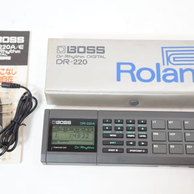 SALE Ends Mar 11] BOSS DR-220A Dr. Rhythm Drum Machine DR