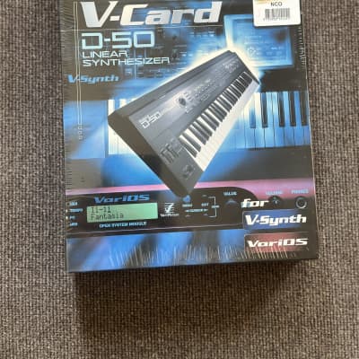 Roland VC-1 D-50 V-Card for V-Synth. new sealed never been used rare to find