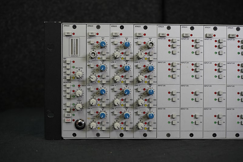 Solid State Logic X-Rack Loaded - XR622/XR623 x3/XR624 x4 | Reverb