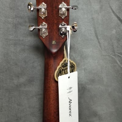 Alvarez MD60E Herringbone Masterworks Series Dreadnought Acoustic Electric image 6