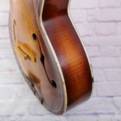 Vintage 1950's KAY Archtop - Maple Fingerboard -Fresh Neck Reset image 11