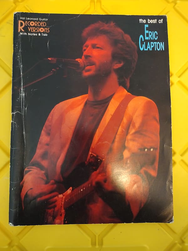 Eric Clapton - Best Of Sheet Music with Guitar Tab | Reverb