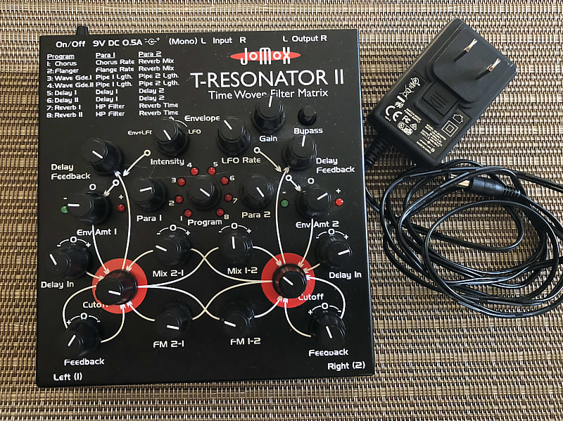 Jomox T-Resonator MKII Delay, Reverb, Filter, LFO Modulation, Filter,  Feedback Noise Effects