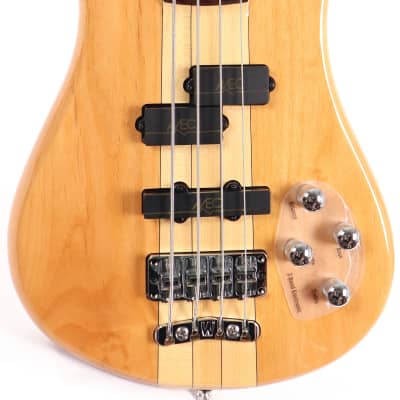 Warwick Rockbass Streamer NT 4-String Natural Electric Bass Guitar image 1