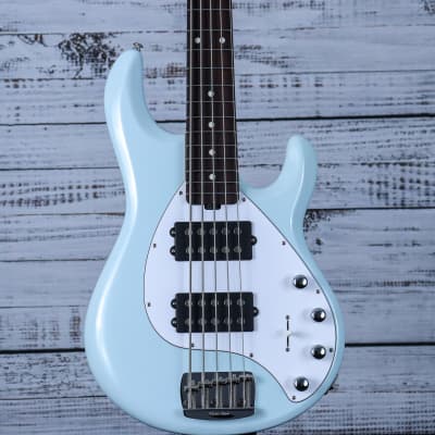 Music Man Stingray 5 Special HH Bass Guitar | Sea Breeze for sale