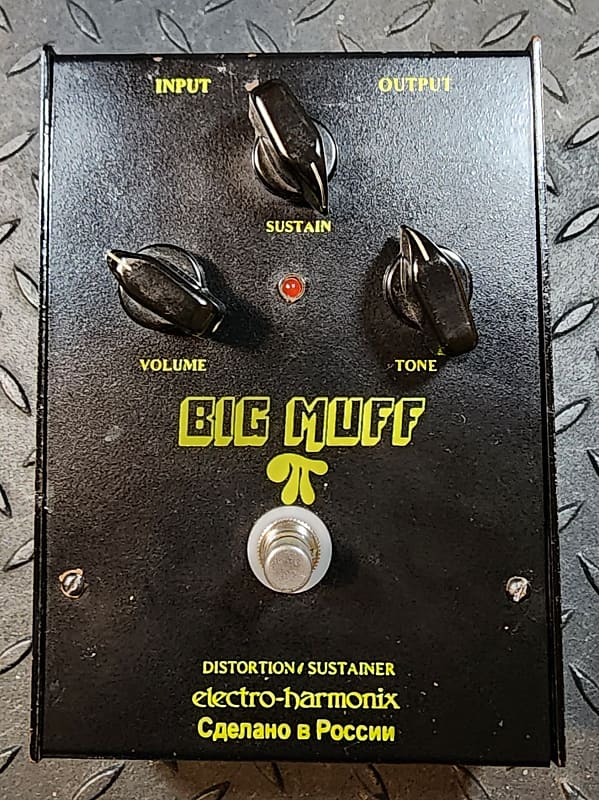 electro-harmonix BIG MUFF Army Blackジャンク Big Muff π -Army Black- 【USED】 – PEDAL SHOP CULT
