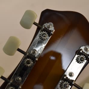 2015 Hofner HCG50 6 String Guitar Sunburst German Made with OHSC #6160 image 12