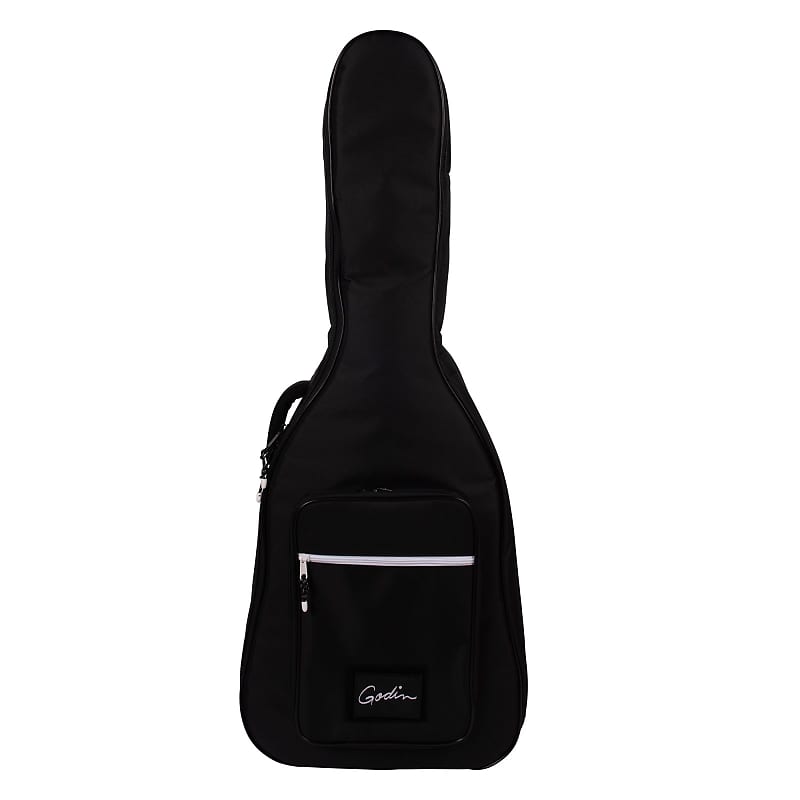 Godin #051151 - Gig Bag Dreadnaught with Velcro Logo, Black | Reverb