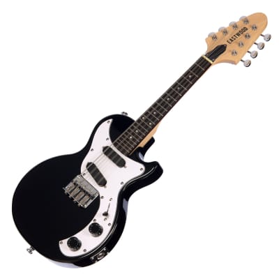 Eastwood Guitars MandoMagic - Black - Solidbody Electric Mandolin - NEW! image 5