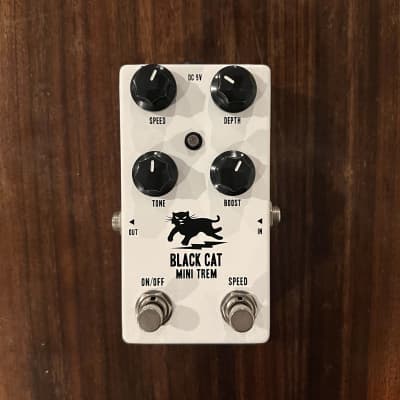 Reverb.com listing, price, conditions, and images for black-cat-pedals-mini-trem