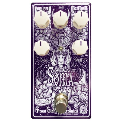 New Frost Giant Electronics Soma V2 Fuzz Guitar Effects Pedal image 2