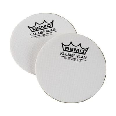 Remo Falam Slam Patch for Bass Drum 2.5" 2pack image 1