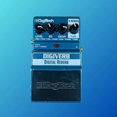 Digitech DigiVerb Digital Reverb Pedal