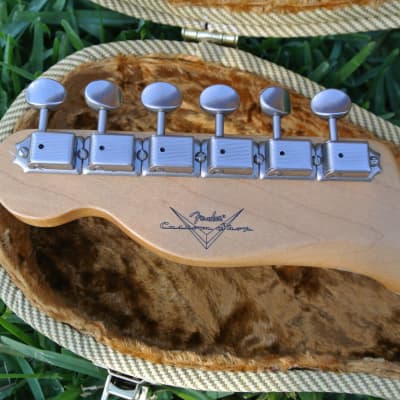 Fender NAMM SHOW Custom Shop Thinline Telecaster or Tele CC Electric Guitar 2005 Butterscotch image 5