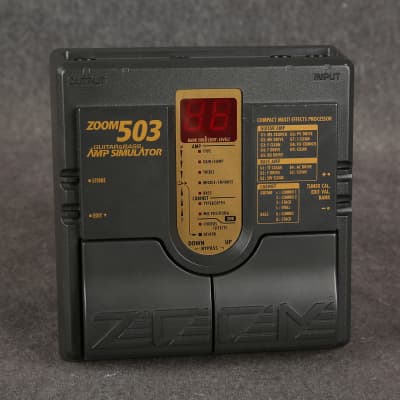 Reverb.com listing, price, conditions, and images for zoom-503-guitar-bass-amp-simulator