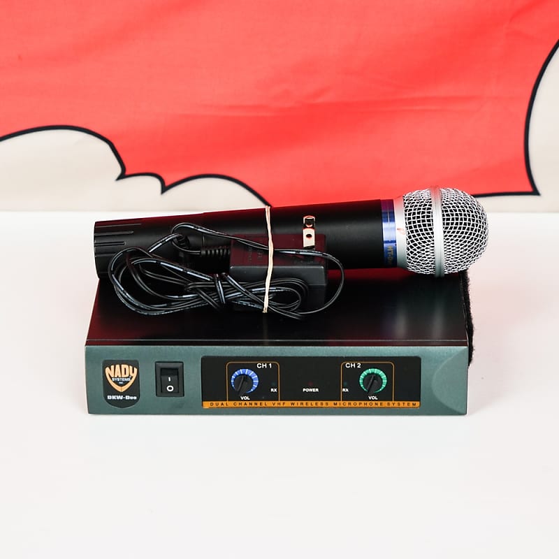 Used Nady DKWDuo Wireless System w/ Wireless Mic Reverb