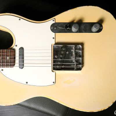 1967 Fender Telecaster with Rosewood Fretboard  Olympic White image 18