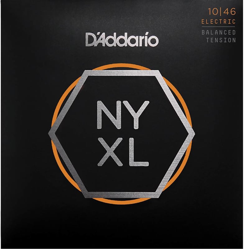 D'Addario NYXL1046 Nickel Wound Electric Guitar Strings, Regular Light, 10-46 image 1