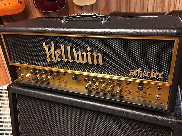 Schecter hellwin amp head for sale top