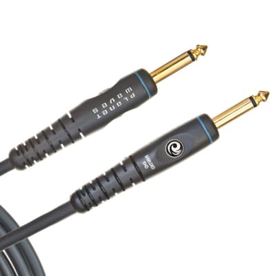 D'Addario PW-G-10 Custom Series Instrument Cable, 10 feet (Loc:4D)