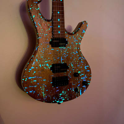 Benford Amazing Glow In The Dark Guitar 2019 - Nat for sale