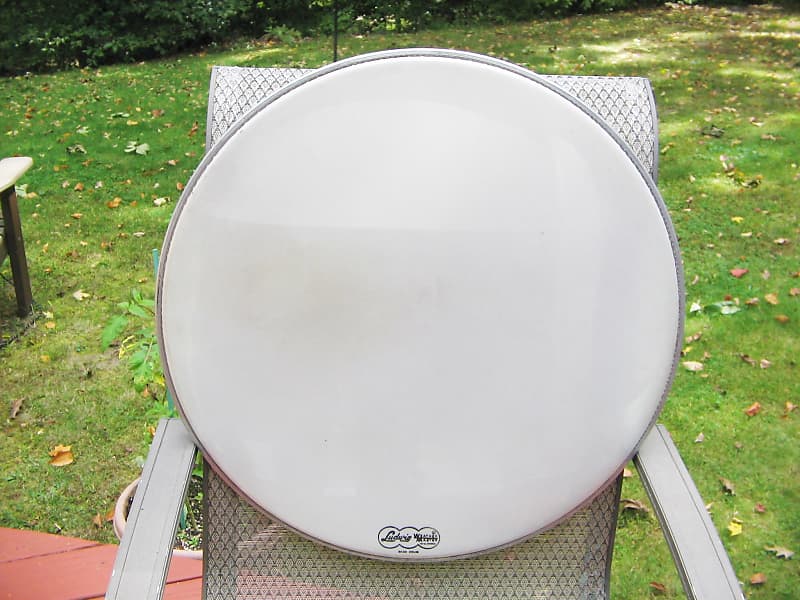 Ludwig Weathermaster 22" Bass Drum Head, vintage 1960's Reverb