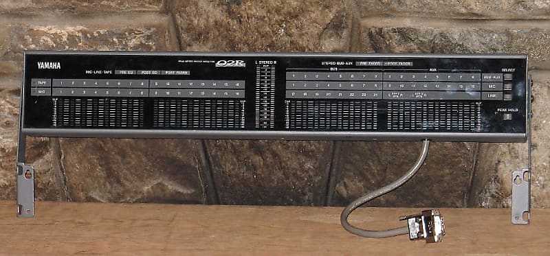 Yamaha 02R Recording Console Meter Bridge MB02 MeterBridge for O2R Digital  Mixer Excellent Condition