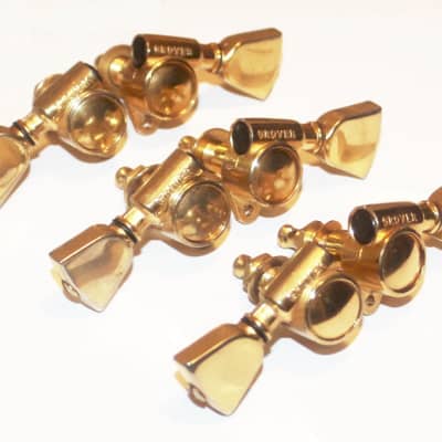 Vintage 1970's Gibson Gold Grover USA Tuners Milk Bottle Tulip Buttons ES SG Les Paul Custom image 5