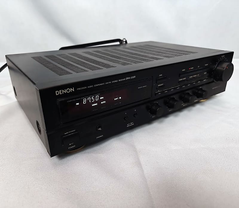 Denon DRA-335R  AM/FM Stereo Receiver (1990-91)  			