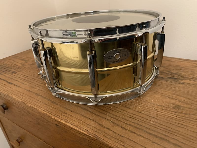 Pearl STB6514 14x6.5 Sensitone Brass Snare Drum