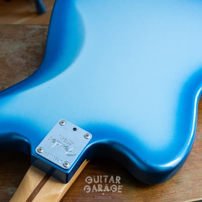 2019 Fender USA American Professional Jazzmaster Limited Edition Skyburst Blue Metallic with American Deluxe neck and AVRI65 pickups image 13